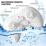 Bennol 2.4Ghz Remote Control Whale Shark Toy for Kids, 1:18 Scale High Simulation Electric RC Fish for Pool, Birthday Christmas Toys for 4-9 Year Olds Boys and Girls