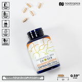 Nootropics Depot Shoden Ashwagandha Extract Capsules | 120mg | 30 Count | 35% Withanolides