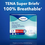 Tena Incontinence Adult Diapers, Maximum Absorbency, Disposable Briefs, ProSkin - Large - 56 ct