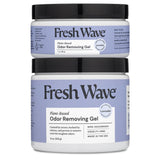 Fresh Wave Lavender Odor Removing Gel, 15 oz. & 7 oz.| Safer Odor Absorbers for Home | Natural Plant-Based Odor Eliminator | Every 7 oz. lasts 30-60 Days | For Cooking, Smoke, Trash & Pets