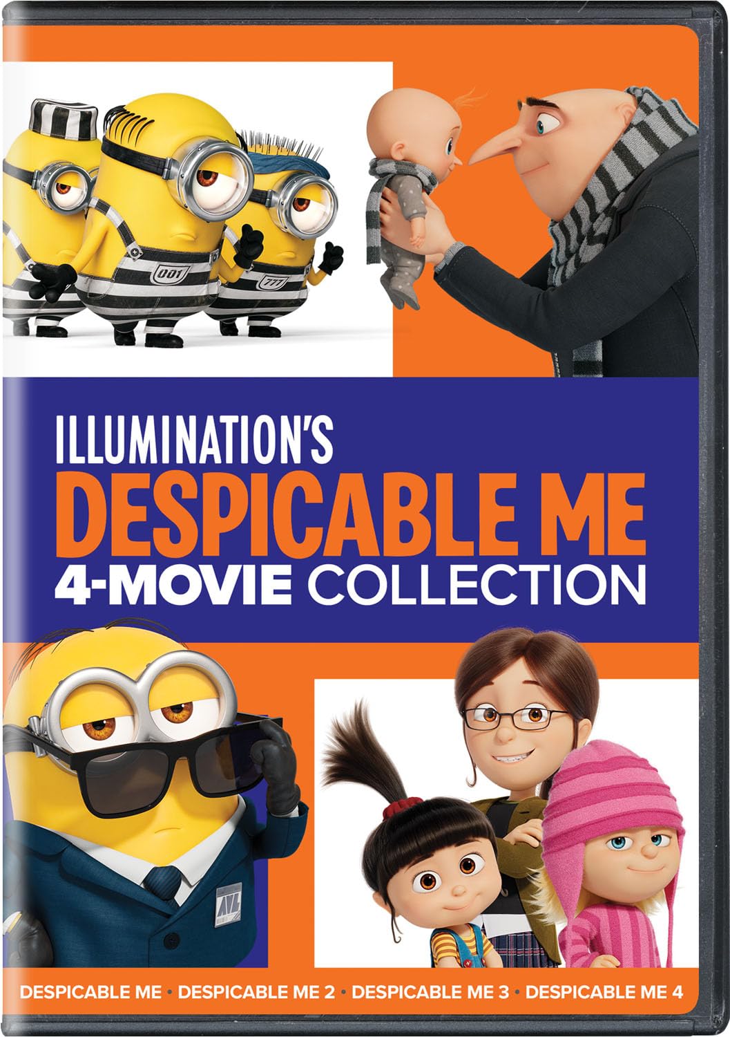 Illumination's Despicable Me 4-Movie Collection [DVD]