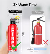 AmzBoom Fire Extinguisher for Home, Car, Kitchen, and Boat 3-Pack, Portable Extinguishing Aerosol Spray Compact A, B, C, K – Includes Mounting Brackets for Easy Access.