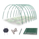 Garavigo Garden Hoops Kit for Raised Beds, Plant Cover Support Hoops