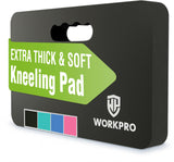 WORKPRO Extra Thick Kneeling Pad, Soft NBR Foam Cushioning for Knee, Large Foam Kneeler Mat for Gardening, Bathing Baby, Exercise, Workout Supplies, 17.5 x 11 x 1.5 in (Black, 1 Pack)