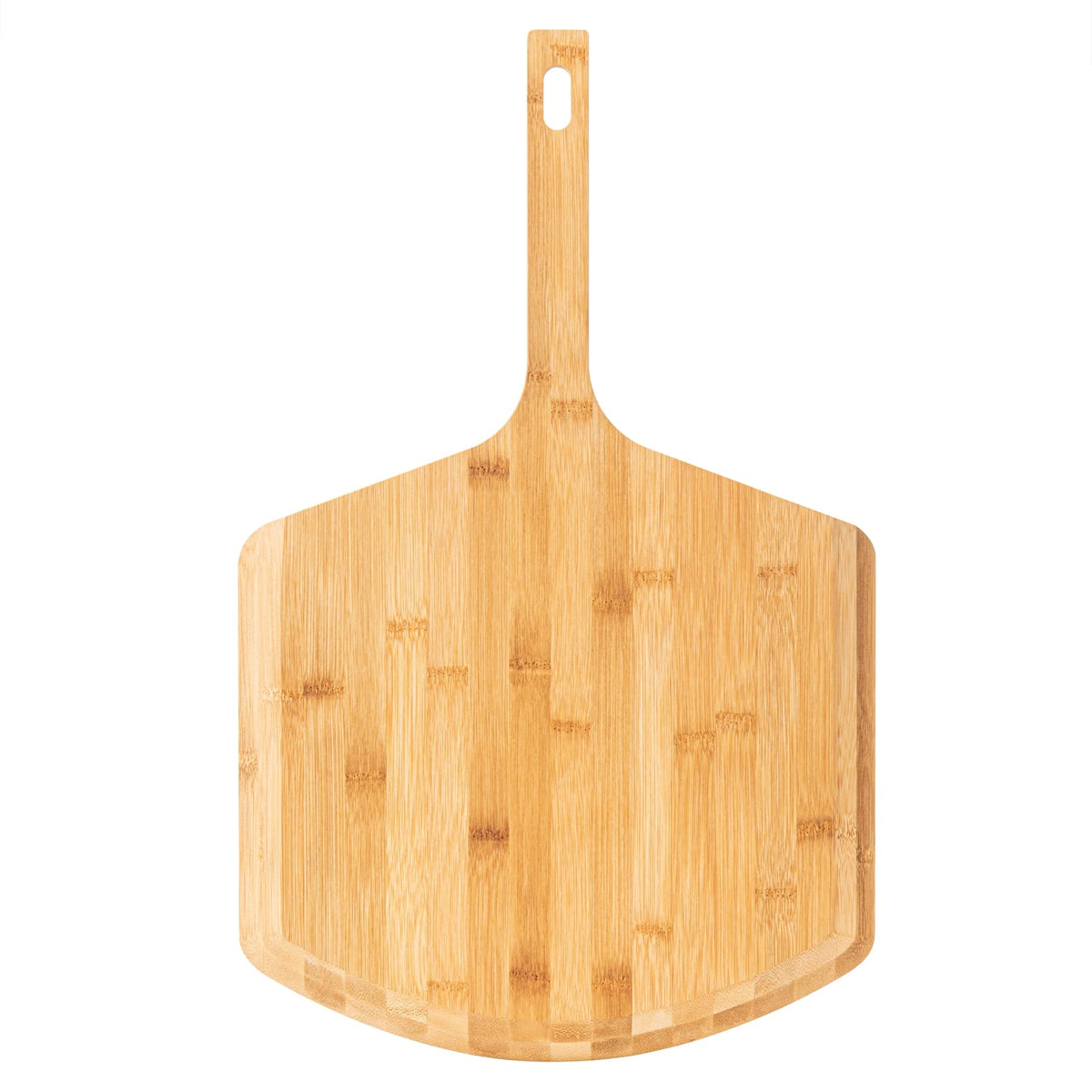 Pizza Peel 16 Inch, Natural Bamboo Pizza Board for Transferring & Serving