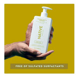 Generic Native - Coconut Milk & Turmeric - Shampoo and Conditioner Set | Sulfate Free, Paraben Free, Dye Free, with Naturally Derived Clean Ingredients| 16.5 oz - Pack Of 02, Gold