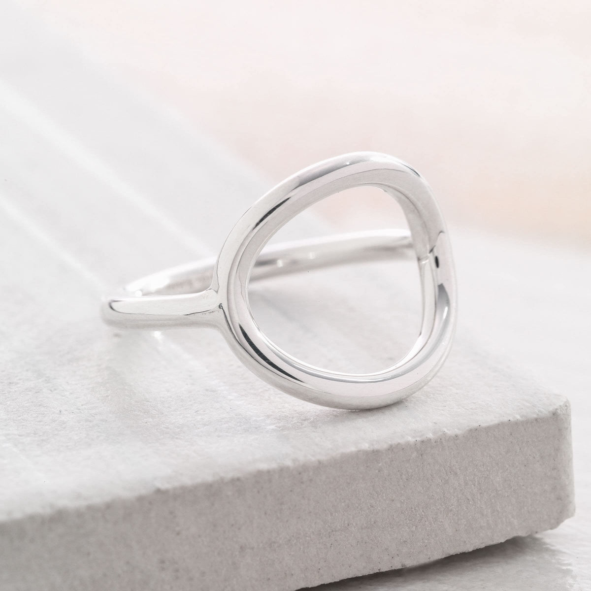 Silpada Sterling Silver 'Karma Ring', Size 8