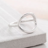 Silpada Sterling Silver 'Karma Ring', Size 8