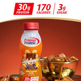 Premier Protein Indulgence Protein Shake, 30g Protein, 3g Sugar, Salted Caramel Truffle, 11.5 fl oz, Pack of 12