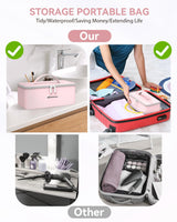 High Speed Hair Dryer, warmmama Ionic Blow Dryer 110000RPM 1500W Brushless Motor Fast Drying Thermo-Control Lightweight, Travel Hair Dryer for Women with Diffuser and Nozzle