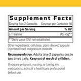 Integrative Therapeutics L-Theanine - Amino Acid Supplement for Stress & Relaxation Support* - Vegan, Gluten-Free & Dairy-Free - 60 Capsules (30 Servings)