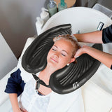 Mobile Salon - Portable Inflatable Rinse Basin for Washing and Cutting Hair at Home and in Bed Without a Salon Chair (Mobile Salon Professional)