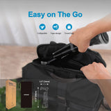 REHAND Walking Cane - Foldable, Adjustable, Collapsible Walking Canes for Men & Women, Pivot Tip, with Travel Bag | Walking Sticks for Seniors & Adults [Pink]