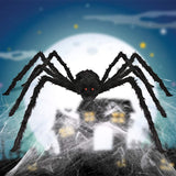 Halloween Decorations Outdoor Large Spiders: 6 Pack Spiders Halloween Decor