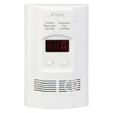 Kidde Carbon Monoxide + Explosive Gas, Natural Gas & Propane Alarm, Plug-in with 9V Battery Backup, Digital Display, 85 dB Alarm, LED Status Indicators, 3rd Edition