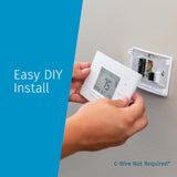 Sensi Smart Thermostat, 100 Years Of Expertise, Wi-Fi, Data Privacy, Programmable, Easy DIY Install, Works With Alexa, Energy Star Certified, Mobile App, ST55