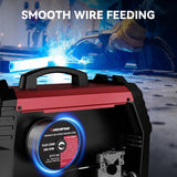 ARCCAPTAIN Flux Core Welding Wire .030, E71T-GS Mig Welding Wire 2-Pound Spool Gasless Mild Carbon Steel Compatible With Lincoln Miller Forney Harbor Welder