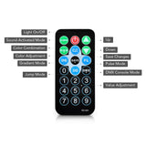 CO-Z 36 LED Stage Lights, RGB Par Lights with Remote Control, DMX Controller Compatible, DJ Lights Stage Lighting Indoor for Christmas Halloween Party, 4 Pack