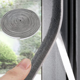 Weather Stripping Door Window Seal Strip 33 Ft, Selfadhesive Strong Adhesion, soundproofing, Draft Blocker, Dustproof, Suitable for Doors and Windows Cabinet Doors, 0.35 Wide X 0.35 Inch Thick, Gray