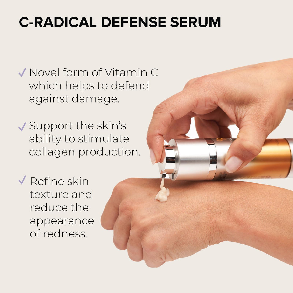 ALASTIN Skincare C-RADICAL Defense Face Serum (1 oz) | Hydrating Vitamin C Skin Serum | Fights Free Radicals | Anti-Aging Formula Reduces Fine Lines, Wrinkles