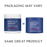BodyHealth PerfectAmino Powder - BCAA and EAA Powder for Pre and Post Workout - Amino Acid Energy Drink for Men and Women to Support Lean Muscle and Recovery - Strawberry - 30 Servings