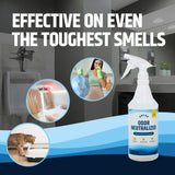SOCAR CHEMICAL - Odor Neutralizer Eliminates odors for Home, Office, Gym, Car. Eliminates Unwanted Smells from Pets, Cooking, Sports Gear, Urine, Vomit & Unwanted, Strong Odor 32oz Liquid Spray