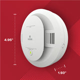 Kidde Smoke & Carbon Monoxide Detector, AA Battery Powered, LED Warning Light Indicators, 1 Pack