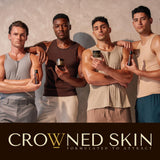 Crowned Skin Body Butter Cologne, King, Warm and Sensual, 4.4 oz