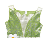 WonderBabe Green Fairy Tale Princess Dress Fancy Birthday Party Dresses Halloween Christmas Party Dress up Role Play Dresses Luxury Outfit Green Size 5T 6T Age 5-6 Years