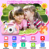 Masterbee Children's Camera Toys for Girls & Boys, 3-12 Years - 1080P HD Video Kids Digital Camera - Perfect for Christmas & Birthday Gifts