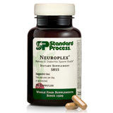 Standard Process Inc. Neuroplex - Whole Food Nervous System Supplements, Brain Health and Brain Support with Thiamin, Spanish Moss, Riboflavin, Calcium Lactate, Vitamin B6, Niacin - 90 Capsules