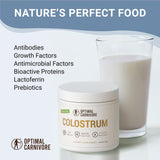 Grass Fed Colostrum Powder, Unflavored Bovine Colostrum for Humans, Colostrum Supplement Powder for Gut Health, Immune Support & Muscle Recovery, 120 grams, Colostrum Powder Grass Fed