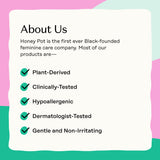 The Honey Pot Company - 120 ct - Herbal Everyday Panty Liners for Women - Infused w/Essential Oils for Cooling Effect & Organic Cotton Cover - Feminine Care - FSA & HSA Eligible