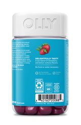 OLLY Goodbye Stress Gummy, GABA, L-Theanine, Lemon Balm, Stress Relief Supplement, Berry - 60 Count