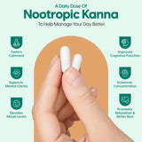 G1 NUTRITION Kannect Sceletium Tortuosum Dietary Supplement - 100mg Nano Infusion Extract for a Natural Calm & Mood Boost - Enhances Mental & Physical Health - 30 Servings