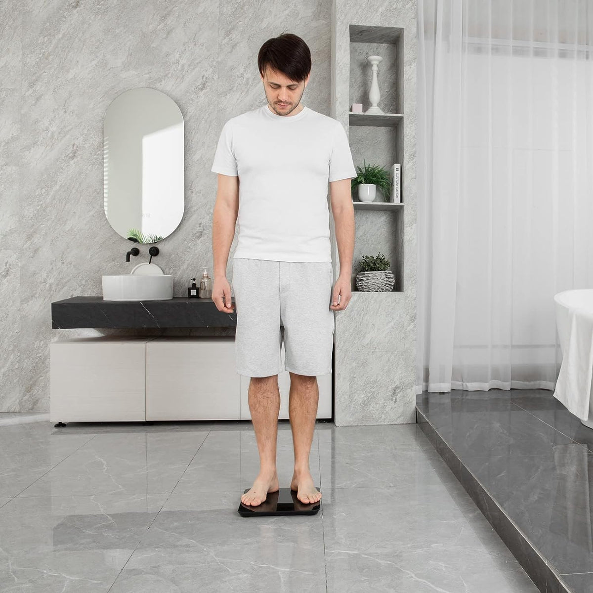 Etekcity Digital Bathroom Scale for Body Weight, Most Accurate to 0.05lb
