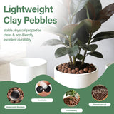 Halatool 4LB Leca Balls for Indoor Plants, 4-16mm Clay Pebbles for Drainage