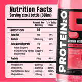 Protein2o Hydration Drink - 2-in-1 Liquid Clear Whey Protein Isolate and Electrolyte Drink - 20g Protein, Vitamins B5, B6 - Post-Workout Recovery - 16.9 Fl Oz - 12 Count Variety Pack