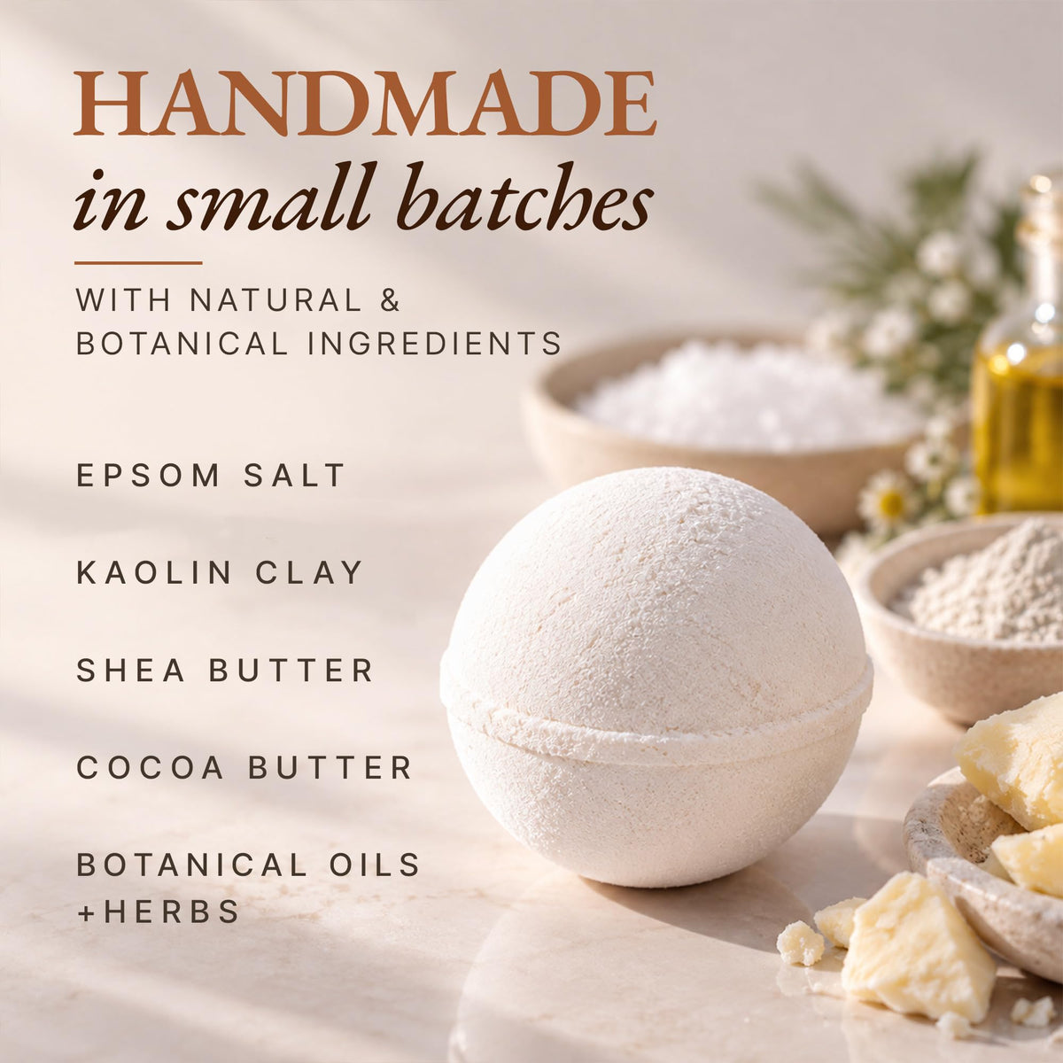 Bath Bombs Gift Set - USA Made with Organic & Natural Ingredients