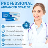 Kunyle Silicone Scar Gel, Scar Cream, Advanced Scar Gel for Surgical Scars, Stretch Marks, Keloid Bump Removal, Old and New Scars 0.70oz (20g)