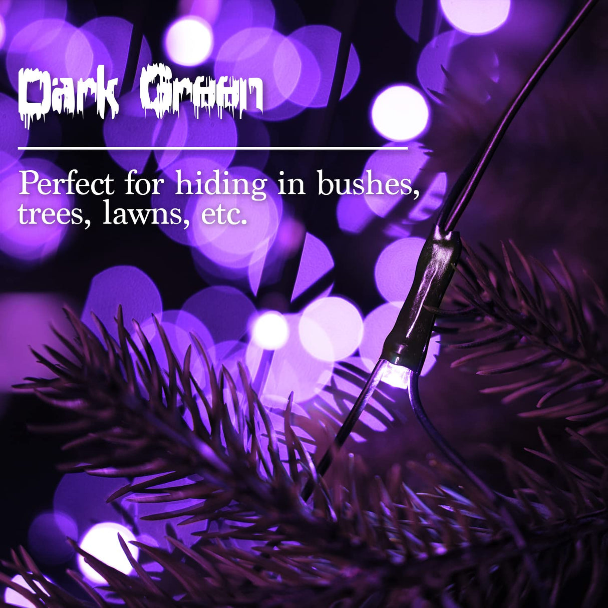 JMEXSUSS 360 LED 12ft x 5ft Halloween Net Lights, Connectable Purple Mesh Lights Outdoor Plug in with Remote, 8 Modes Waterproof Purple Halloween Light for Bushes Halloween Christmas Decorations