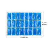 SportEmblema Reusable Ice Pack for Lunch Boxes 2 Pack Large Ice Pack Blanket Cooler Easy to Cut Ice Sheet for Lunch Bag, 14.76"x10.43" Long Lasting Freeze Ice Packs for Meal Prep, Non-Toxic BPA Free