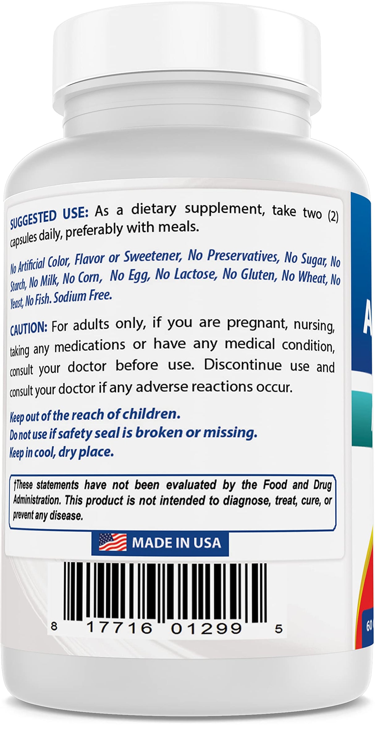 Best Naturals Anti Gray Hair Formula, 60 Count (pack of 2)