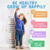 ZEBORA Kids Probiotic & Prebiotics Powder Age 3+ Support Children's Digestive & Immune System with Natural Source, Promotes Constipation Relief, Non-GMO, Gluten-Free, 30 Packets with 5 Billion CFUs