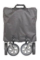 Mac Sports Collapsible Folding Outdoor Utility Wagon, Black