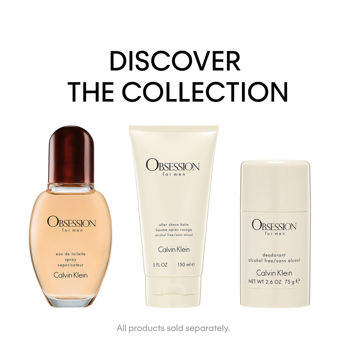 Calvin Klein OBSESSION for Men After Shave Balm, 5 Fl Oz