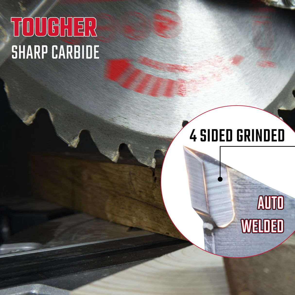 Revvstark 5-1/2" (10mm Arbor) Circular Saw Blades 24T&48T, Carbide Tipped Teeth, Heavy Duty TCT Saw Blades for Cutting Various Wood, Plastic and Composite Materials