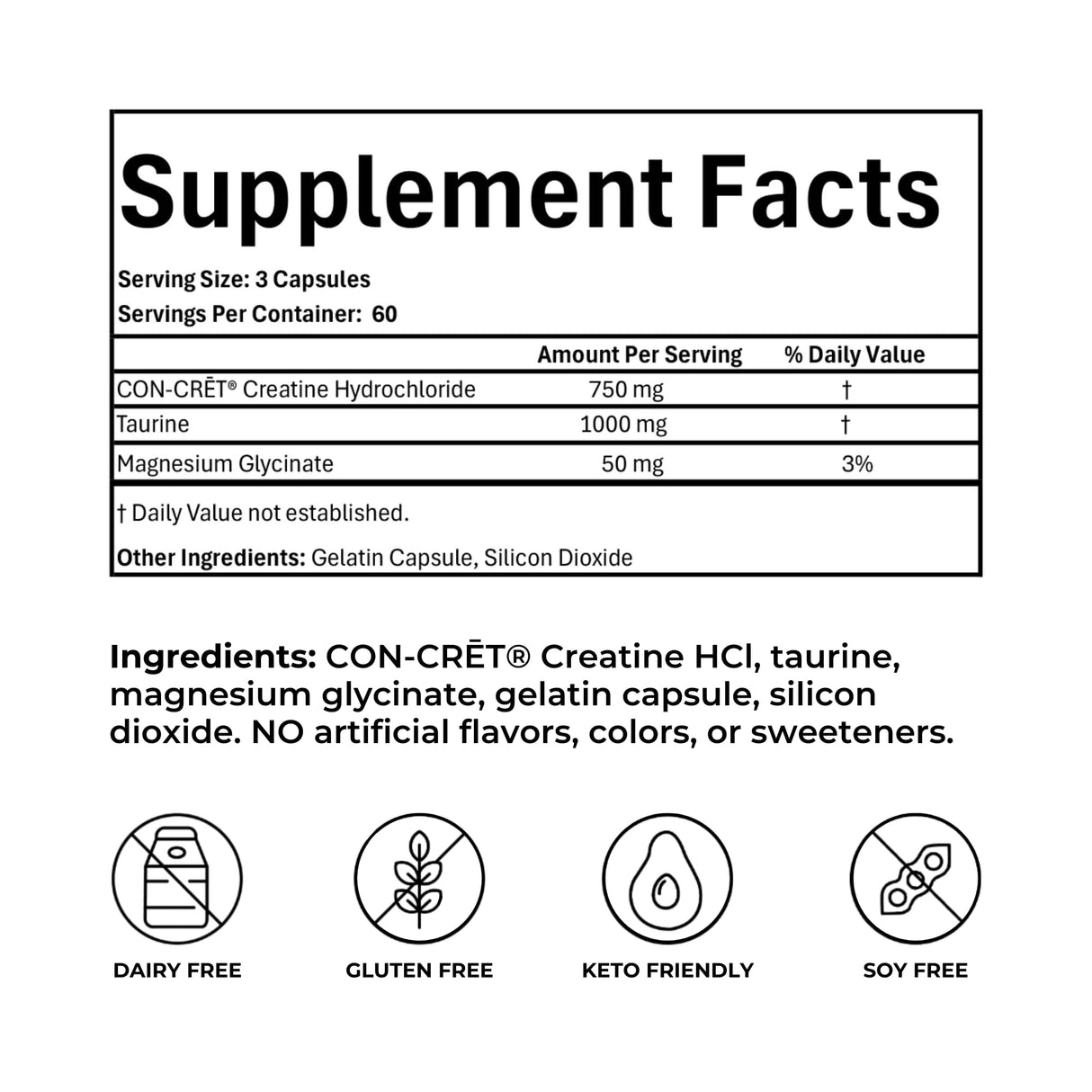 Reignite Wellness by JJ Virgin | SHEatine | Creatine HCL, Taurine & Magnesium Glycinate | 180 Capsules