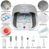 UNIFULL Collapsible Foot Spa Bath with Heat and Remote Control