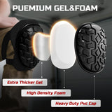 FREEKYROCK Professional Knee Pads for Work Construction with Heavy Duty Cap Foam Padding Gel Cushion Knee Pads for Men, Comfortable Adjustable Strong Strap, Military Grade Rivet for Flooring Gardening